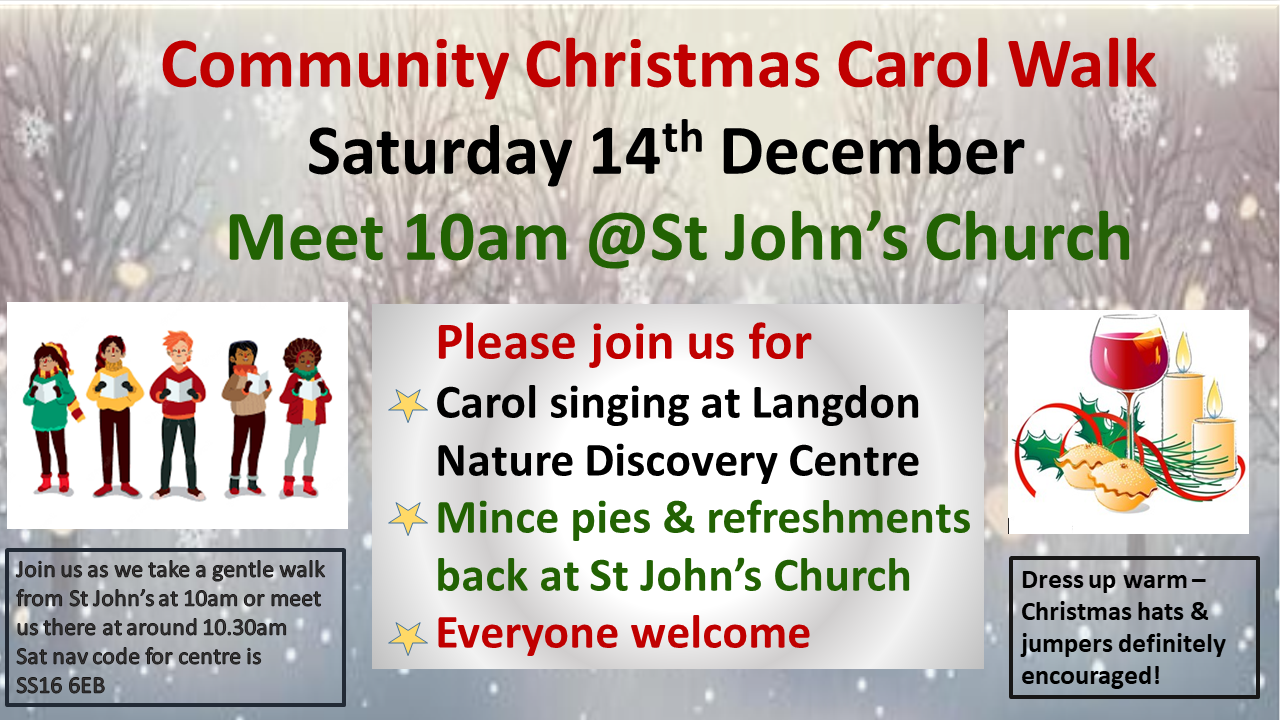 Community Christmas Carol Walk 2024