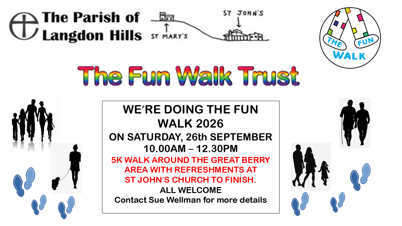 The Fun Walk – Saturday 26th September @ 10am